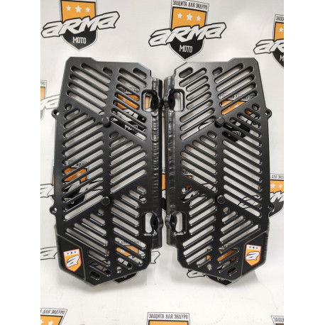 Защита радиаторов ARMA 9RG02BK PRO KTM/Husqvarna `20-24г.