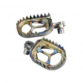 Подножки титановые Scar под мотоциклы KTM 125-150SX, SX-F 2004-15 EXC, EXC-F 2004-16