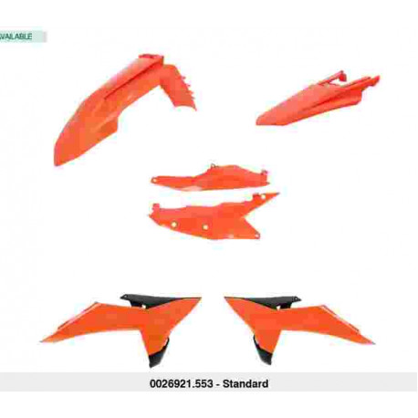 Комплект пластика Acerbis для мотоцикла KTM SX 125-300 2025-27/SX 150 2025/SX-F 250-450 2025-27/XC 125 2025-27/ XC 250-300 2025-27/XC-F 250-450 2025-27/ XC-F 350 2027