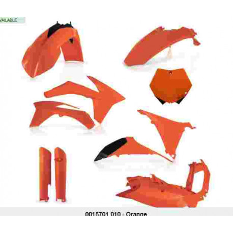 Полный комплект пластика Acerbis для мотоциклов  KTM SX 125,150,250 2011