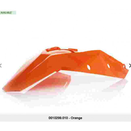 Заднее крыло ACERBIS для мотоцикла KTM  SX 125-250 2007-2010/SX-F 250-450 2007-2010/SX-F 505 2007-2008