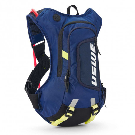 Рюкзак-гидропак USWE RAW 12L Hydration Pack (3L), Factory Blue, Race Fit (84-110)