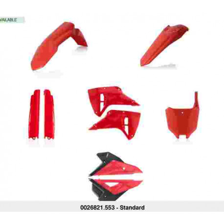 Полный комплект пластика Acerbis для мотоцикла HONDA CRF 250 RX 2025-2027/CRF 450 RX 2025-2026