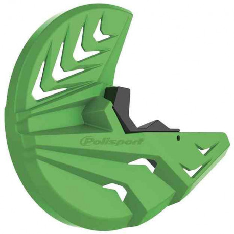 Защита тормозного диска и нижней части вилки Polisport под мотоциклы Kawasaki KX250F 13-20, KX450F 15-20