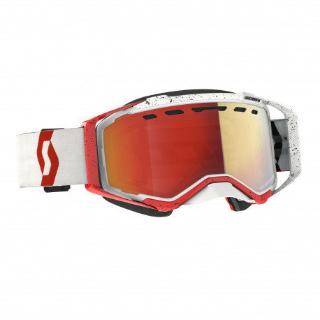 Очки SCOTT Prospect Snow Cross LS white/red light sensitive red chrome