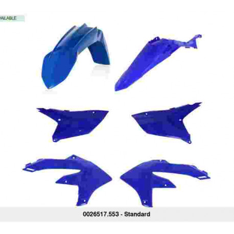 Комплект пластика Acerbis для мотоцикла YAMAHA WR 250 F 2025-2026/ WR 450 F 2024-2026