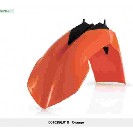 Переднее крыло ACERBIS для мотоцикла  KTM EXC 125-300 2008-13/EXC-F 250-500 2008-13/EXC-F 400-530 2008-11/SX 125-250 2007-12/SX 150 2011-12/ SX-F 250-450 2007-12/SX-F 350 2011-12/SX-F 505 2007-08