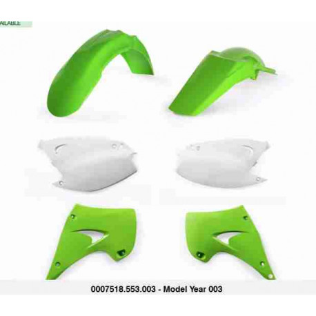 Комплект пластика Acerbis для мотоцикла KAWASAKI KX 125 2T,KX 250 2T 2003-2008