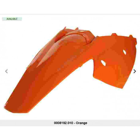 Заднее крыло ACERBIS для мотоцикла KTM EXC 125-300 2004-07/EXC-F 250-525 2004-07