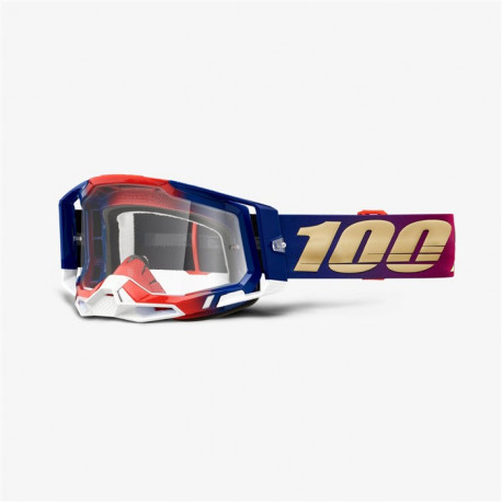 Очки 100% Racecraft 2 Goggle United / Clear Lens (50121-101-19)