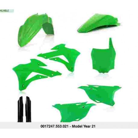 Полный комплект пластика Acerbis для мотоциклов KAWASAKI KX 100,KX 85 2014-2021