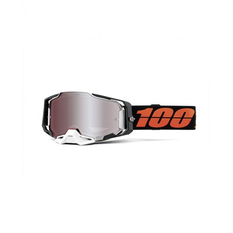 Очки 100% Armega Google Blacktail / Hiper Silver Mirror Lens (50721-404-02)
