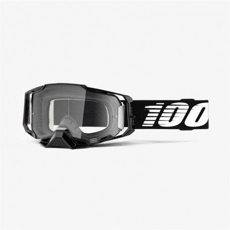 Очки 100% Armega Goggle Black / Clear Lens (50700-001-02)