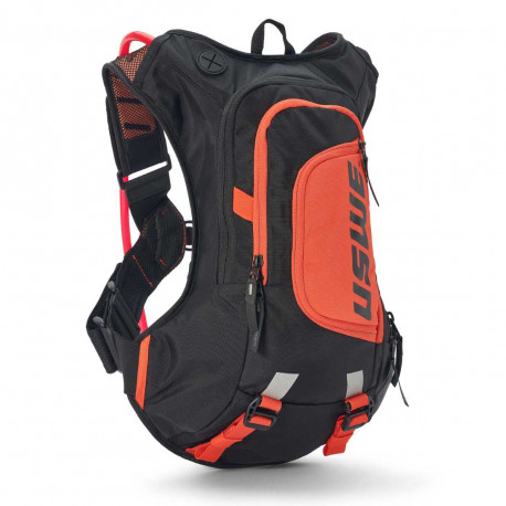 Рюкзак-гидропак USWE RAW 8L Hydration Pack (3L), Factory Orange, Race Fit (84-110)