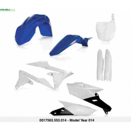 Полный комплект пластика Acerbis для мотоциклов YAMAHA YZ 250 F 2014-18,YZ 450 F 2014-17