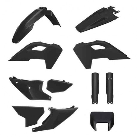 Комплект пластика Enduro w/mask HVA TE/FE 2024-25