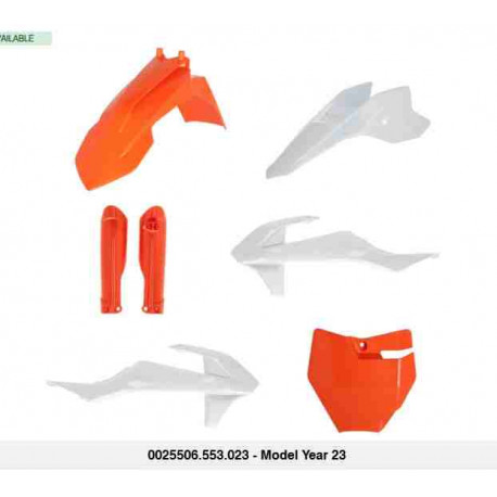 Полный комплект пластика Acerbis для мотоциклов GAS GAS MC 50 2021-23/ MC-E 5 2021-24/KTM SX 50 2016-23/SX-E 3 2023-24/SX-E 5 2020-24