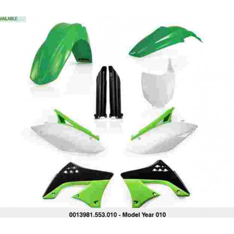 Полный комплект пластика Acerbis для мотоциклов KAWASAKI KX 450 F 2009, 2010, 2011