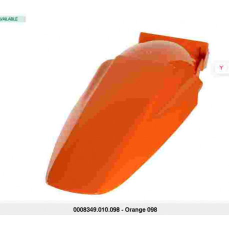 Заднее крыло ACERBIS для мотоцикла KTM EXC 125-300 1998-2003/EXC 380 2T 1998-2002/EXC-F 450 2003/MXC 200-300 US 1998-2003/MXC 400-520 US 2000-02/MXC 450-525 US 2003/RACING 520 4T 2000-02/ SX 125 1999-2003/ SX 250 1998-2002/SX-F 525 2003