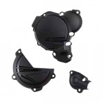 Комплект защита крышки сцепления + зажигания + помпы Polisport KTM EXC XCW250-300 2024-26