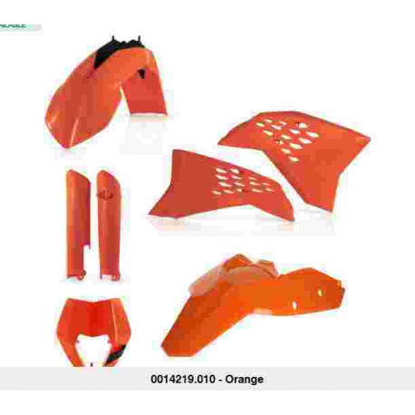 Полный комплект пластика Acerbis для мотоциклов KTM EXC125-300,EXC 380 2T, EXC-F250-530  2008-2011