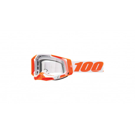 Очки 100% Racecraft 2 Goggle Orange / Clear Lens (50009-00013)