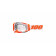 Очки 100% Racecraft 2 Goggle Orange / Clear Lens (50009-00013)