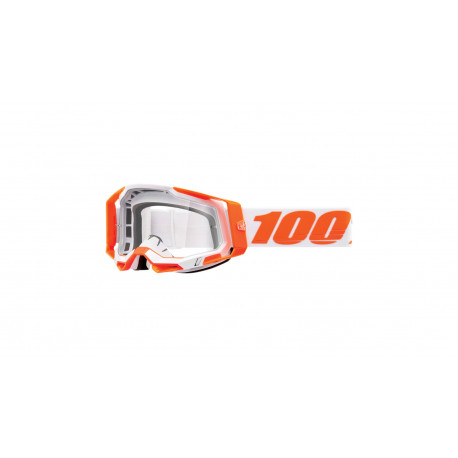 Очки 100% Racecraft 2 Goggle Orange / Clear Lens (50009-00013)-1