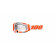 Очки 100% Racecraft 2 Goggle Orange / Clear Lens (50009-00013)