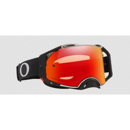 Очки для мотокросса OAKLEY Airbrake Tuff Blocks черные / красная Iridium (OO7046-B2)