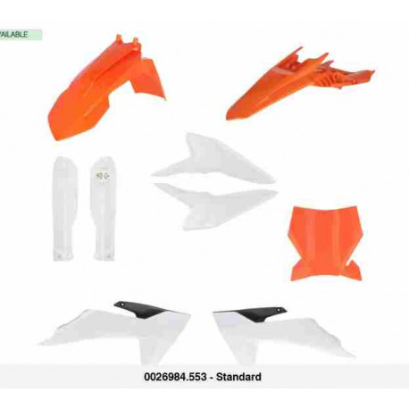 Полный комплект пластика Acerbis для мотоцикла KTM SX 50 2024-2027/SX-E 3 2025-2027/SX-E 5 2025-2027