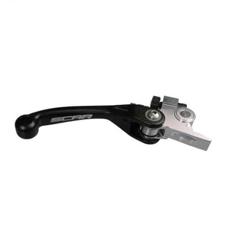 Рычаг тормоза откидной Scar под мотоциклы Yamaha YZ 125-250, YZ450F 08-19, YZ250F 07-19, Kawasaki KX250F-450F 13-19
