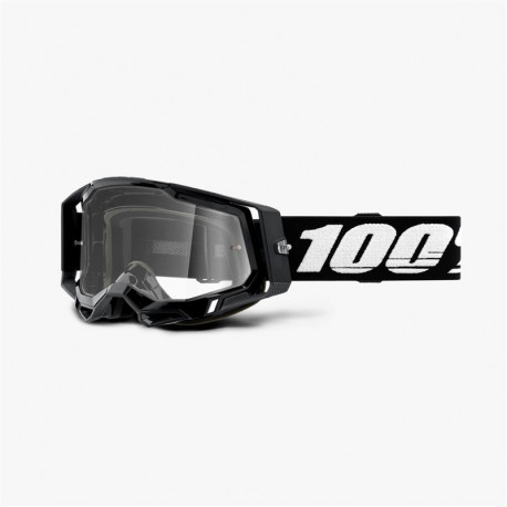 Очки 100% Racecraft 2 Goggle Black / Clear Lens (50121-101-01)
