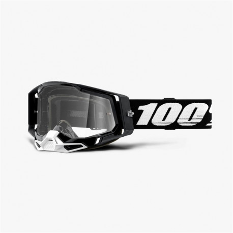 Очки 100% Racecraft 2 Goggle Black / Clear Lens (50121-101-01)-1