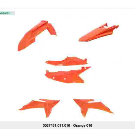 Комплект пластика Acerbis для мотоцикла KTM EXC 300 /EXC-F 250-500 / XC-W 125-300/XCF-W 450    2026-2027