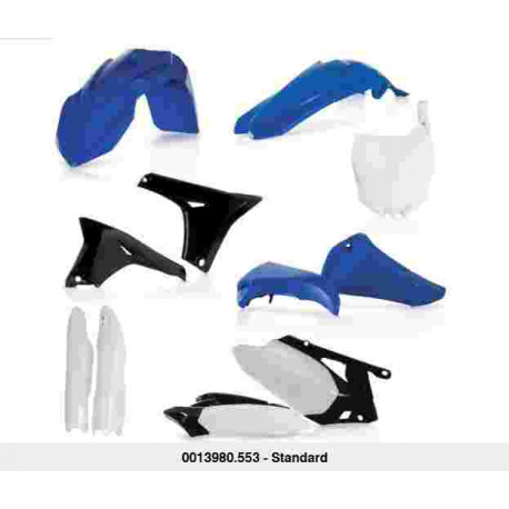 Полный комплект пластика Acerbis для мотоциклов YAMAHA YZ 450 F 2010, 2011, 2012, 2013