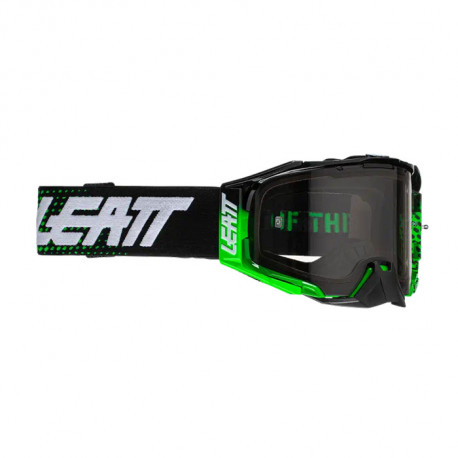 Очки Leatt Velocity 6.5 Neon Lime Light Grey 58% 8021700380