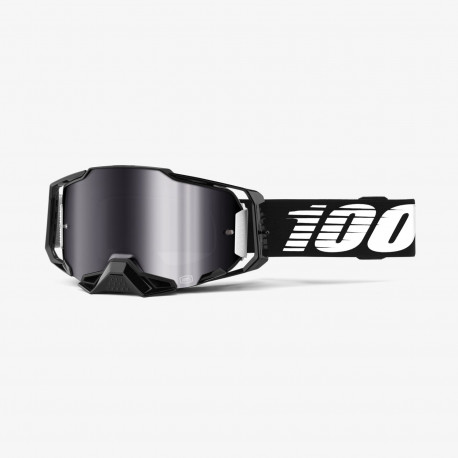 Очки 100% Armega Black / Silver Flash Mirror Lens (50710-001-02)