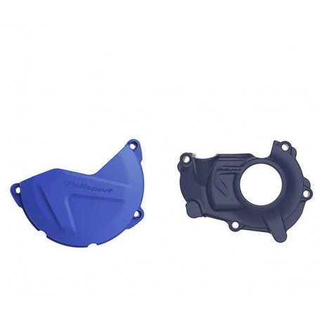 Комплект защита крышки сцепления, зажигания, помпы Polisport Yamaha YZ450F 2018-2022, WR450F 2019-2023, YZ450FX 2019-2023