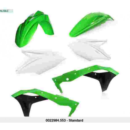 Комплект пластика Acerbis для мотоцикла KAWASAKI KX 250 2020,KX 250 F 2018-2019