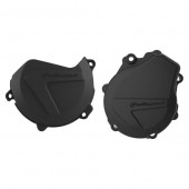 Комплект защита крышки сцепления + зажигания + помпы KTM EXCF, XCFW450/500, HUSQ FE450, 501 2017-22 Комплект защита крышки сцепления + зажигания + помпы KTM EXCF, XCFW450/500, HUSQ FE450, 501 2017-22