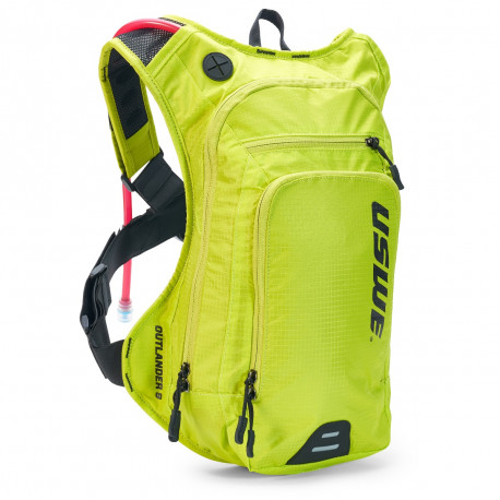 Рюкзак-гидропак USWE OUTLANDER 9L Hydration Pack (3L), Crazy Yellow