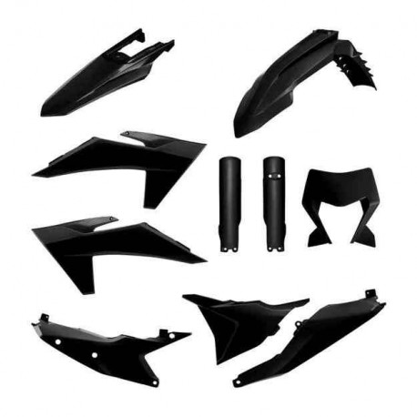 Комплект пластика Polisport под мотоциклы KTM EXC-EXC-F-XC-W-XC-FW 2024 Black